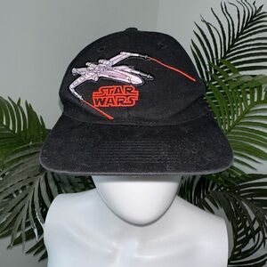 Star Wars Black Cap with X-Wing Design